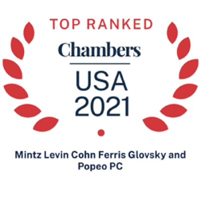 Chambers Top Ranked Law Firms 2021 Award