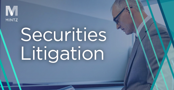 Securities Litigation Viewpoint Card